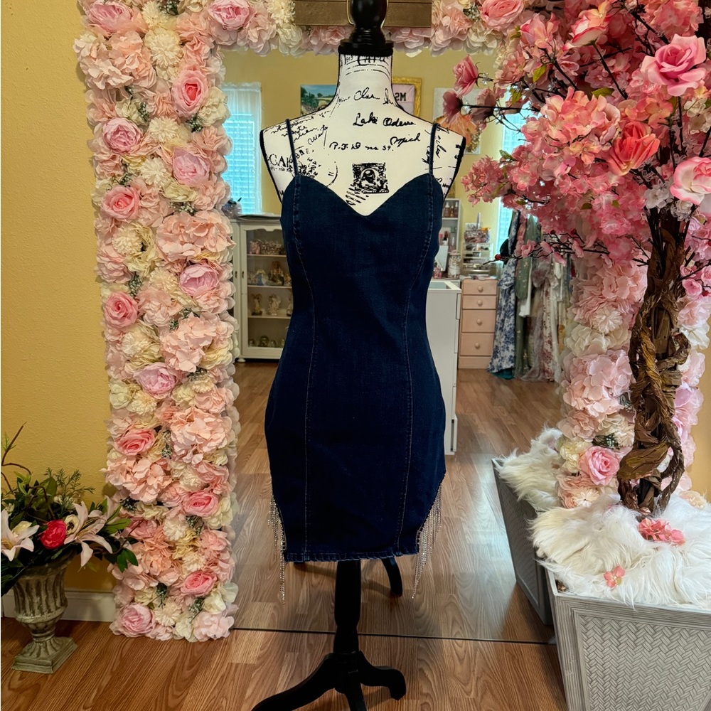 Denim dress